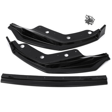 MP Style Front Bumper Lip Spoiler Splitter Diffuser Detachable