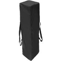 Canopy Tent Gazebo Anti-UV Waterproof Polyester Carry Storage Bag 140X34X34CM Black