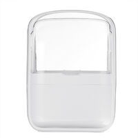 1PCS Makeup Organizer Modern Cosmetics Storage Box Waterproof Jewelry Holder Display 30x20x40cm White