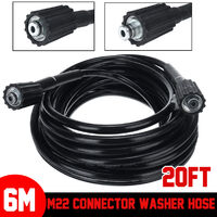 1200PSI High Pressure Washer Cleaning Hose Replacement Cleaner Pipe(6M)