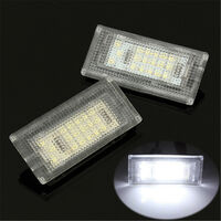 2pcs LED License Plate Lights White Lamp Pr Mini Cooper S R50 R52 R53
