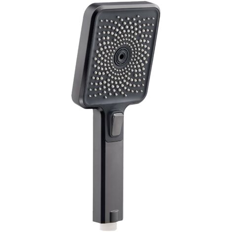 SCHÖNER WOHNEN-Kollektion Handbrause VERINA, wassersparender Duschkopf eckig, Duschbrause mit 3 Strahlarten, Industrial