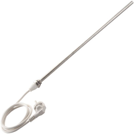 Schulte Zubehör für Heizungen, Heizstab 1 - mit Kabel und Schukostecker, Kabellänge 1,2 m, Schutzart IP55, 300 Watt