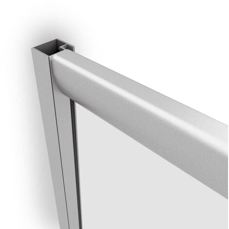 Schulte Duschkabine Corner Eckeinstieg mit Schiebetüren, Montage auf Duschwanne oder Fliese, Glas: 4 mm ESG Sicherheitsglas Klar Hell, Profil: Silberfarben, Größe: 90 x 90 x 180 cm