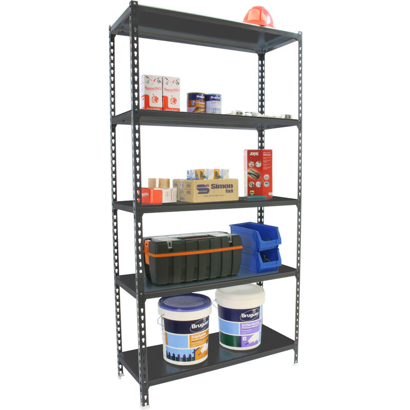 shelfplaza® 200x110x40cm Home Étagère Charge Lourde Anthracite/Etagere  Metallique 6 Niveaux / 145kg capacité Charge/Etagere en Metal, étagères de  Rangement & Etagere Rangement Garage Acier : : Bricolage