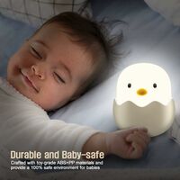 Veilleuse Coquille D Oeuf Veilleuse De Bebe Plastique Beige Beige