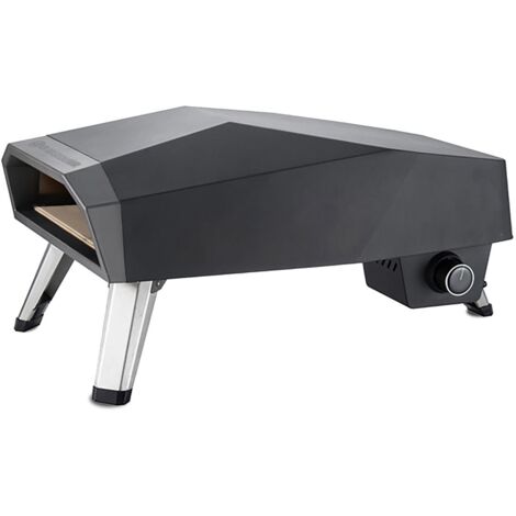 Le Marquier – Four à pizza gaz Duo 12 pouces – Brûleur inox avec allumage piezzo – Capacité 30 cm – Température maximale 500°C – 4400 W