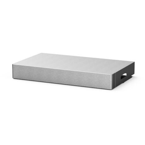 Le Marquier – Couvercle en inox pour plancha à gaz – Dimensions 60 x 35 x 8 cm – Protection optimale pour cuisson – Compatible gaz et électrique (1/2)