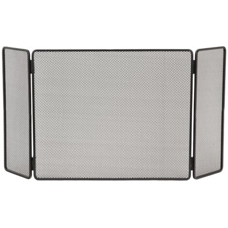Le Marquier – Pare-feu cheminée acier peint L100 H60 cm – Résistant aux températures élevées – Design moderne pour intérieur – Couleur gris foncé