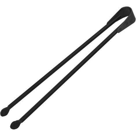Le Marquier – Pince à bûches en acier 46cm – Manipulation sécurisée des bûches enflammées – Accessoire cheminée et poêle