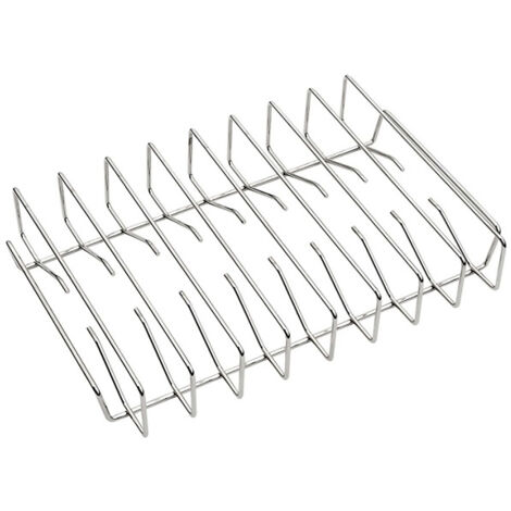 TRAEGER Support de cuisson Ribs pour barbecue - 47 x 8 x 31 cm - 1,3 kg (1/2)
