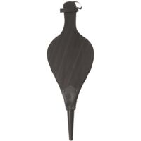 Souffleur Barbecue Soufflet De Cheminée En Bois Et Cuir PU - Pour Allumer Feu, Barbecue, Camping - Design Vintage Avec Sangle Suspendue Soufflet Manuel Rustique