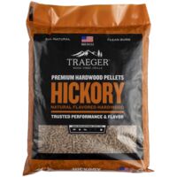 TRAEGER Pellets pour barbecue Hickory - Sac de 9 kg - 100% naturel