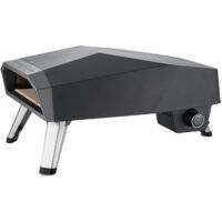 Le Marquier – Four à pizza 12" gaz butane propane – 2 brûleurs inox – Puissance 4,4KW – Régulateur de température latéral – Dimensions 66,5x43,5x27,3 cm
