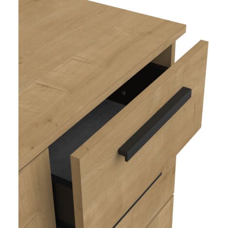 CALICOSY - Enfilade 2+1 portes et 2 tiroirs H82,4 cm - IZZY