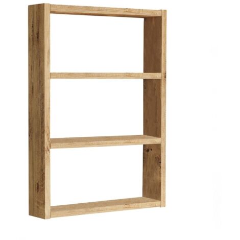 Cotecosy – Étagère murale 3 tablettes 60 cm – Panneaux de particules mélaminés 18 mm – Pour cuisine, salon ou chambre – Charge maximale 15 kg (1/5)