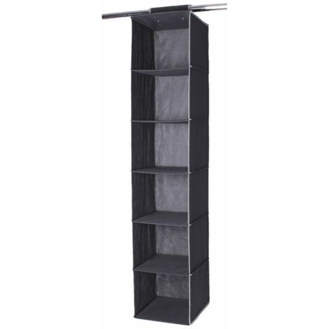 CALICOSY - Rack en tissu pour pull avec 6 cases