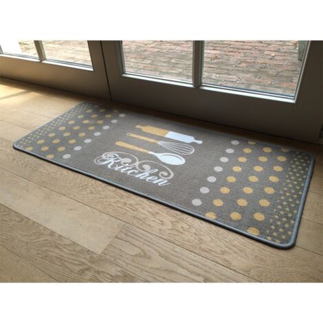 CALICOSY - Tapis de cuisine Kitchen brun 50x120cm