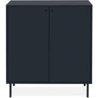 CALICOSY - Buffet 2 portes bleu royal L80 cm - BOGOTA