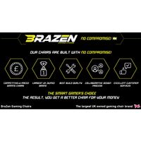 BraZen Phantom Elite PC Gaming Chair - Black
