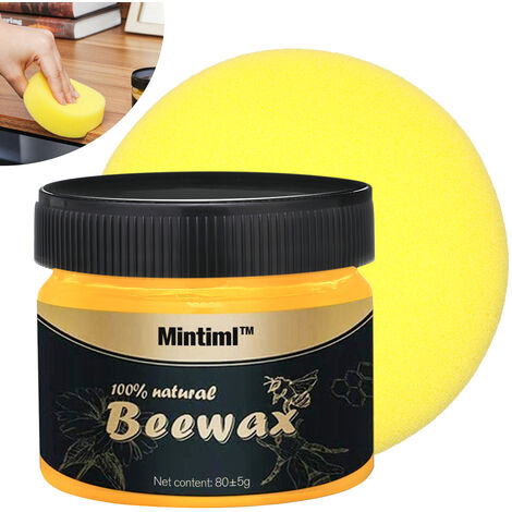 BeeWax - Cera de Abeja Natural para el Cuidado y Protección de Muebles
