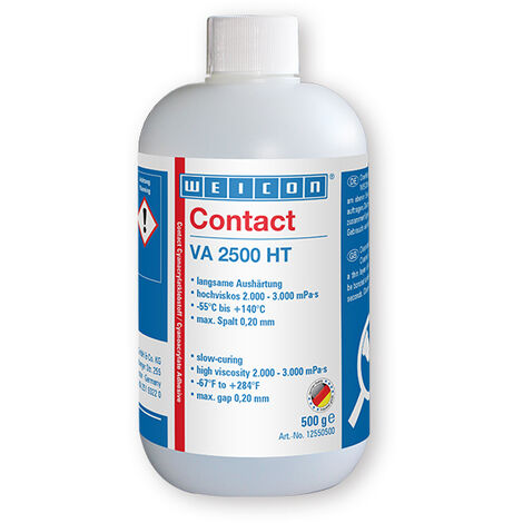 WEICON Contact VA 2500 HT Cyanacrylat-Klebstoff 500 g