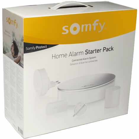 SOMFY 1875248 - Home Alarm Starter Pack - Alarme connectée avec