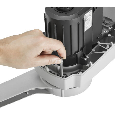 SOMFY 1241770 - Motorisation à bras Lockyvia Essential RTS pour portail battant - Livrée avec 3 télécommandes Keypop, feu clignotant, et photocellules - Compatible app TaHoma