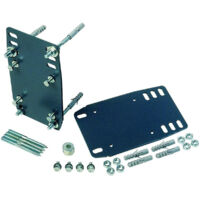 SOMFY 2400485 - Plaques de fixation pour piliers de portail battant irréguliers - Compatibles motorisations à bras SGA, Evolvia, Passeo et Axovia