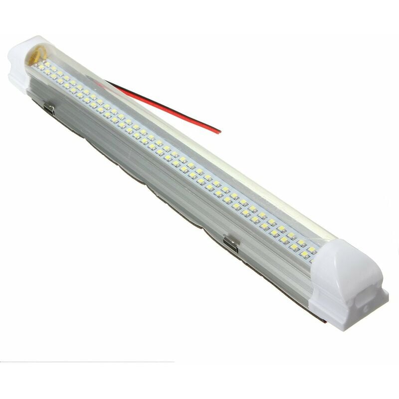 2PCS AUDEW 12V 72LED Bianco LED Car Interior Light Bar Lampada per Van  Caravan Bus LAVENTE