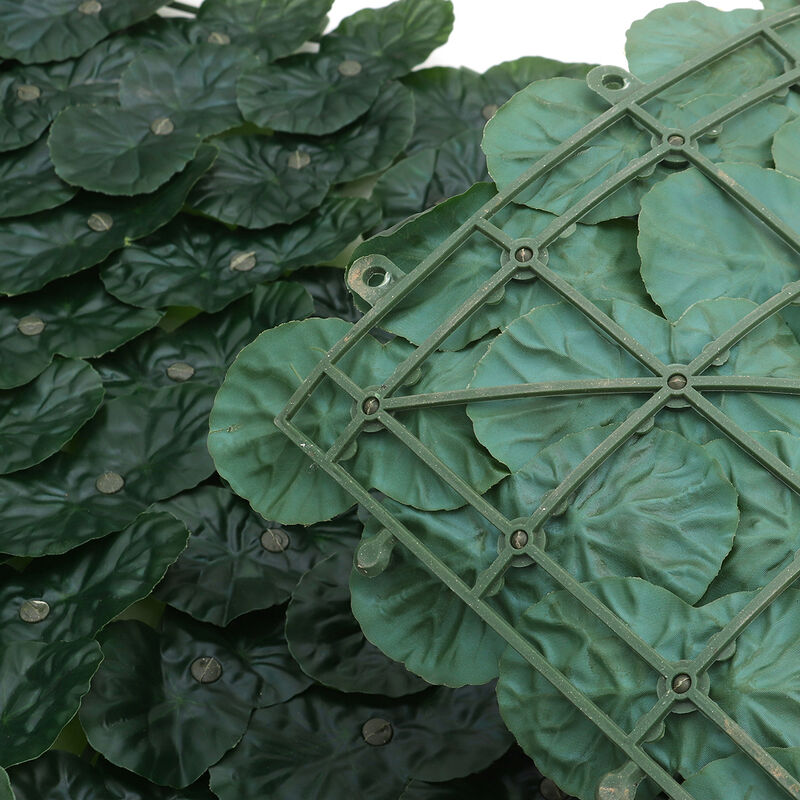 Siepe Artificiale Siepe Finta Pareti da giardino Pannello per schermatura  privacy Recinzione in foglia artificiale Recinzione da giardino Recinzioni