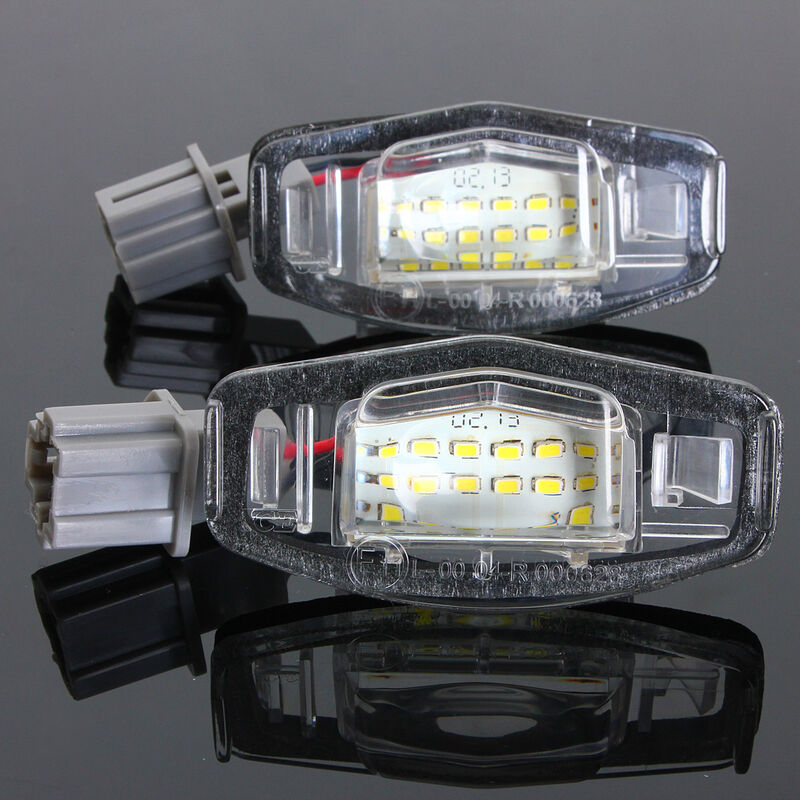 2 x Errore 24 luci targa a LED per licenza gratuita per Honda Acura TL TSX  Civic