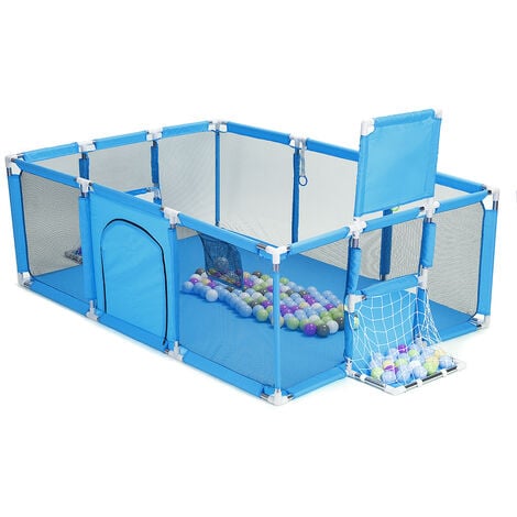 IMBABY Box Piscina Bambini Con Palline Parco Giochi Bambini Case