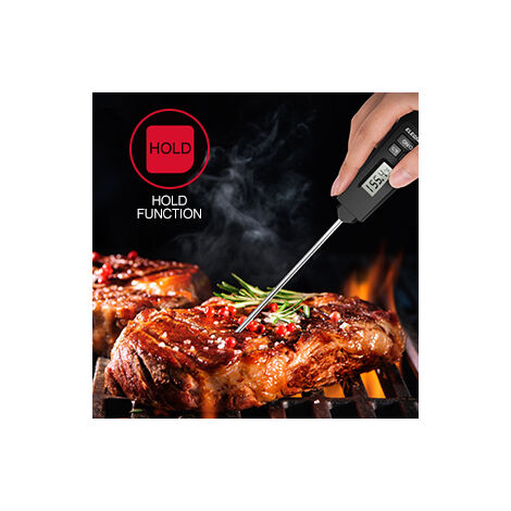 Termometro per carne a lettura istantanea Termometro digitale per alimenti  impermeabile per grigliare la cottura