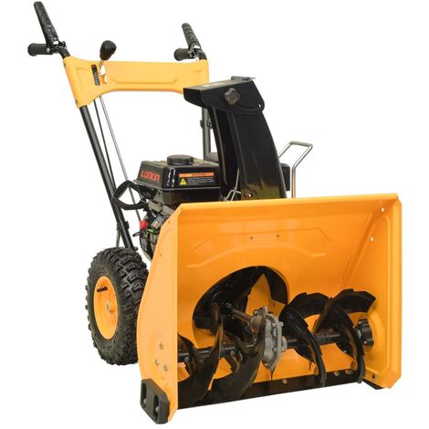 Souffleuse à neige 6,5 ch Jaune et noir