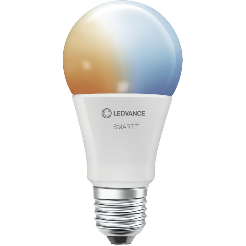 Bombillas LED inteligentes E27 de 6 W regulables con control remoto  inalámbrico de 3 zonas de 2.4 GHz, temperatura de color ajustable  (cálido/frío) y