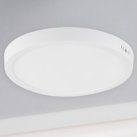 Plafón de Superficie LED 100Lm/W 24W 2400Lm 6000ºK IP20 [HO-PLC-24W-2400LM-CW]