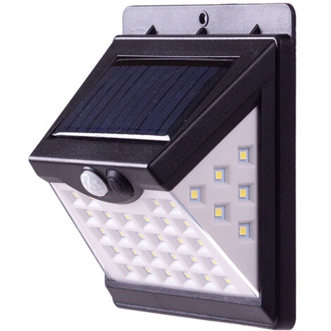 Aplique LED 6000ºK Solar IP65 Sensor 40.000H  [LUM-LUM40-PIR]