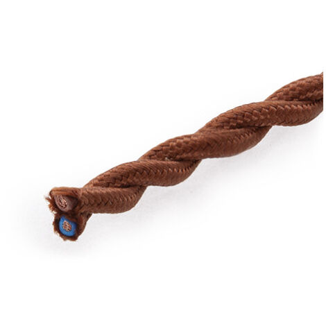Cable Trenzado 2x0,75 x 1M  [SKD-CT275-BLACK]