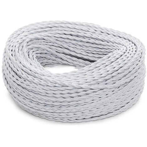 Cable Trenzado 2x0,75 x 1M  [SKD-CT275-BLACK]