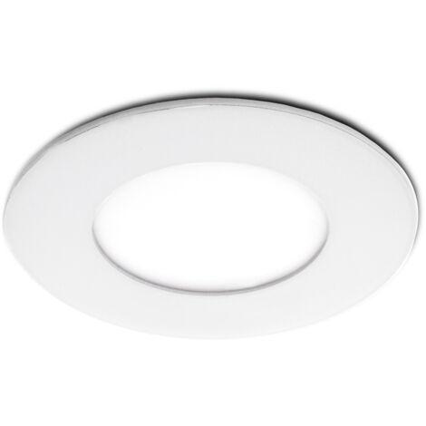 Placa LED 3W 230Lm  4200ºK Circular 40.000H [GR-RDP01-3W-W]
