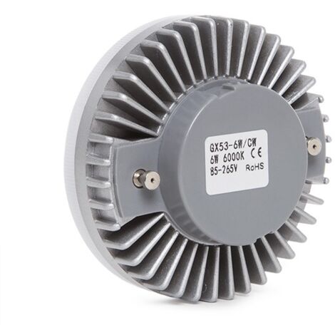 Bombilla LED GX53 6W  542Lm 2700ºK 40.000H [KD-GX53-6W-5730-WW]
