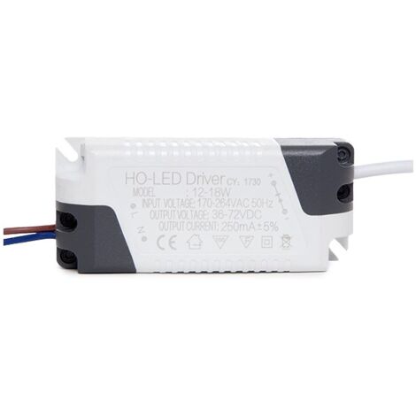 Driver No Dimable Foco Downlight  LED 12W