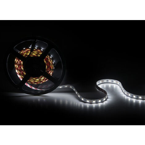 Tira de 300 LEDs 60W 14100Lm 2700ºK SMD5252 12VDC IP20 x5M 50.000H [WM-5252-300-WW]-Blanco Cálido (1/5)