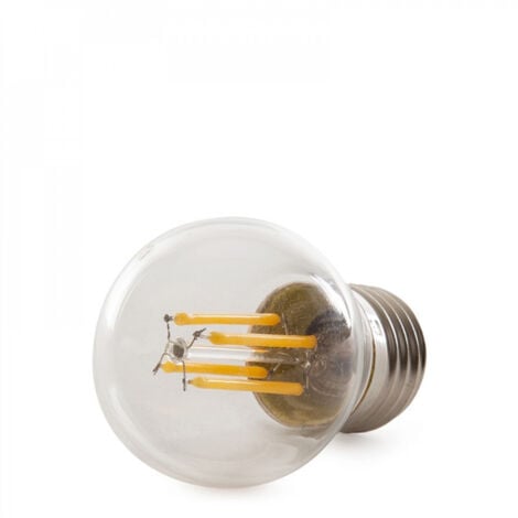 Bombilla LED E27 4W  288Lm 2000ºK Filamento G45 40.000H   [HO-LF-G45-E27-4W-WW]