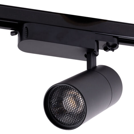 Foco de Carril LED  30W 2527Lm CRI90 2700ºK Trifásico 40.000H Antideslumbrante  [HO-FC-30W-AD-B-WW]