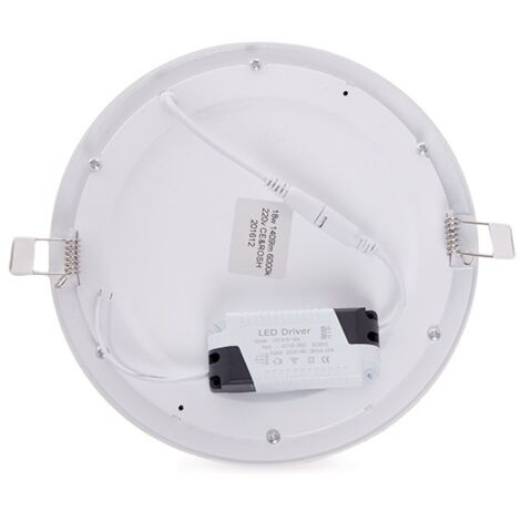 Placa LED 18W 1318Lm 2700ºK Circular 40.000H [HO-RDP13-18W-WW]