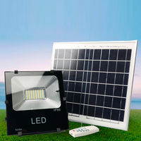 Foco Proyector LED 50W 5.000Lm 6000ºK Solar Sensor 50W + Control Remoto Panel 6V/15W 30.000H [PL-626004-CW]