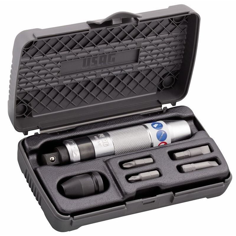 Cacciavite A Percussione USAG 695 1/2 - Per Sblocco Viti Ostinate, Lunghezza 160 Mm