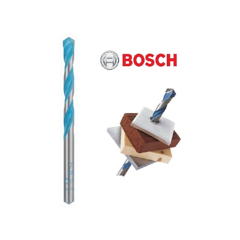 BOSCH CYL-9 PUNTA MULTICOSTRUCTION PUNTE BLU PER LEGNO PIASTRELLE  CALCESTRUZZO DIAMETRO: 4 mm - LUNGHEZZA utile /